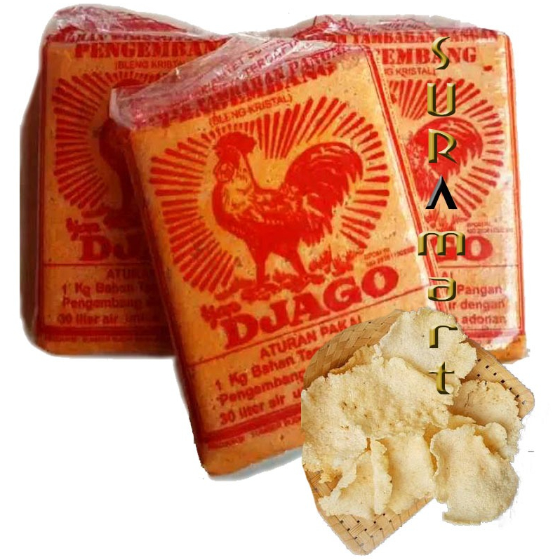 

(3 pcs) DJAGO Bahan Kerupuk