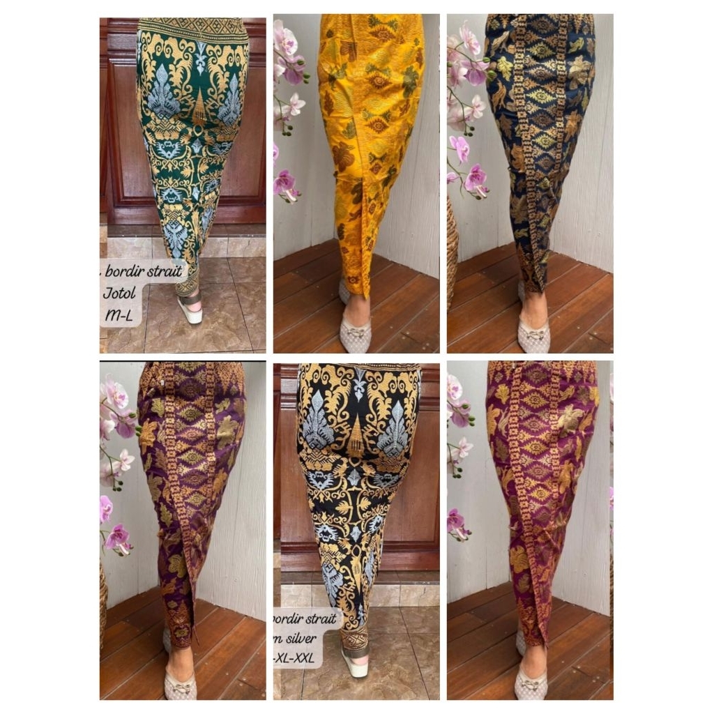 KAMEN JADI BORDIR STRAIT /KAMEN BALI TERBARU