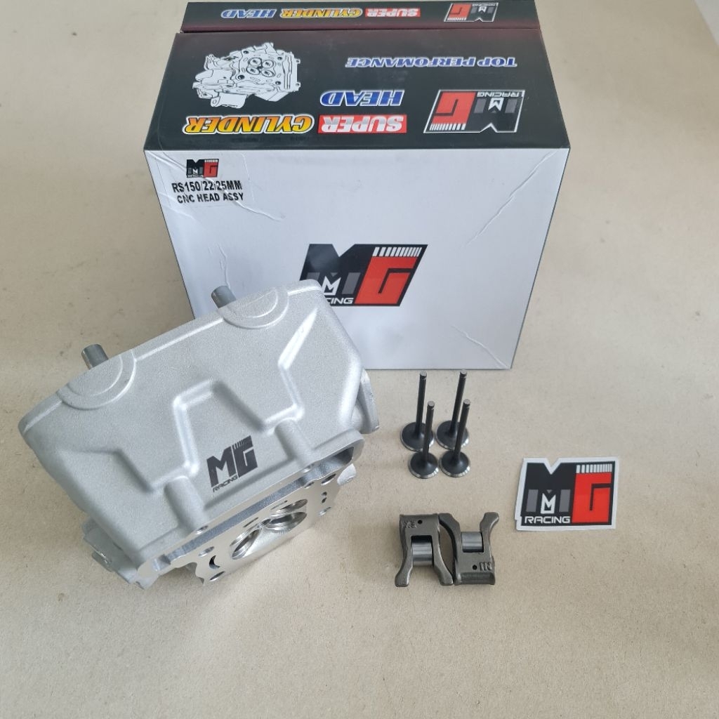 HEAD 22/25 CNC SONIC SUPRA GTR CB 150R ORI MG RACING