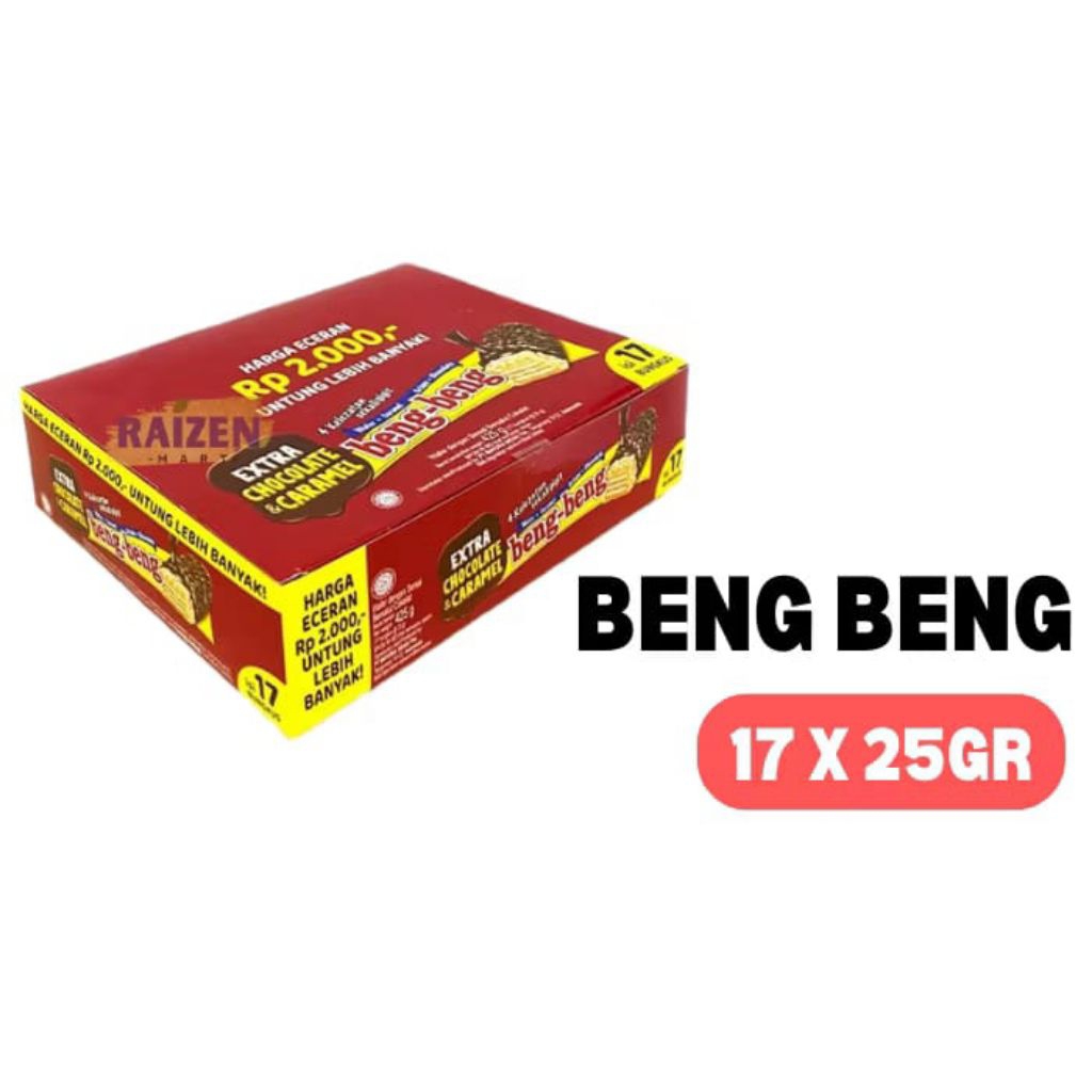 

Beng Beng Chocolate Wafer isi 17 pcs