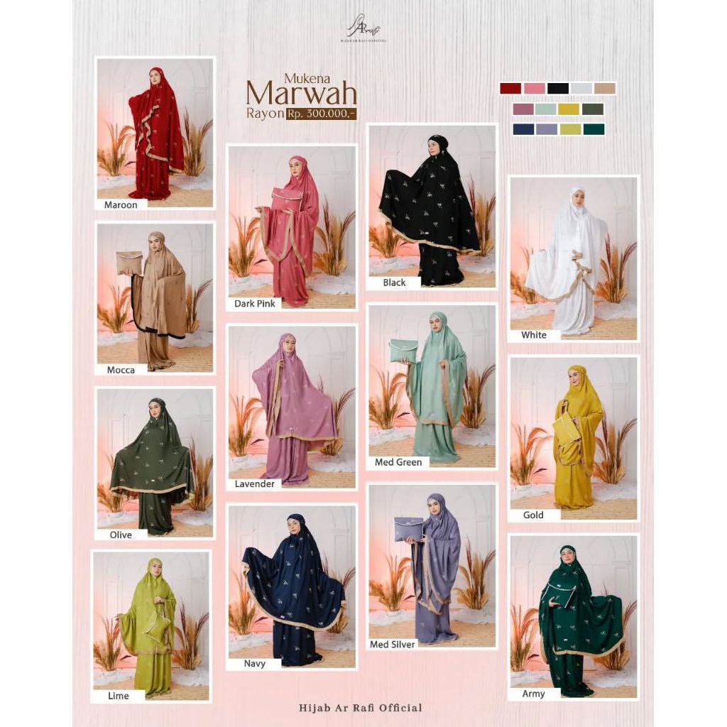 Mukena Marwah Dewasa By Ar-Rafi