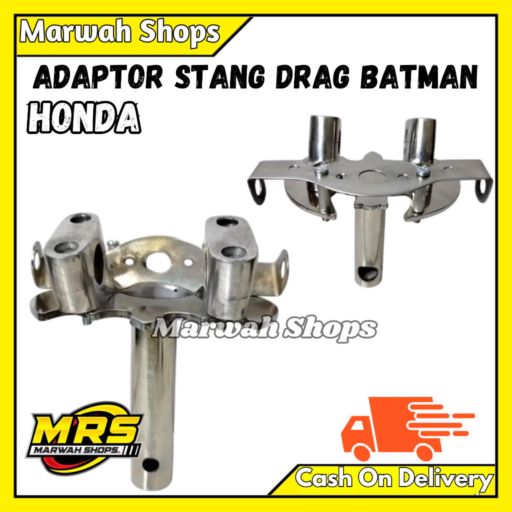 Adaptor Dudukan Stang Motor Matic Bebek Honda Scoopy Vario Beat Genio PCX Vario 160 125 Beat Street 