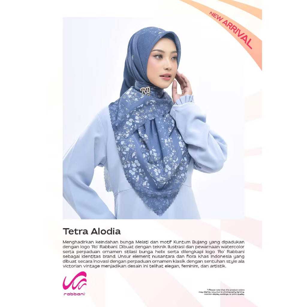 RABBANI SEGI EMPAT  MOTIF TETRA ALODIA