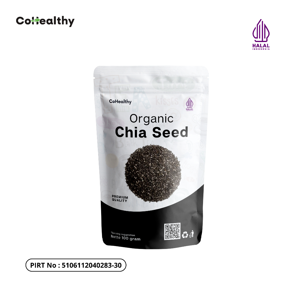 

CoHealthy Chia Seed Mexico Organik Super Food Premium Cia Seed Premium