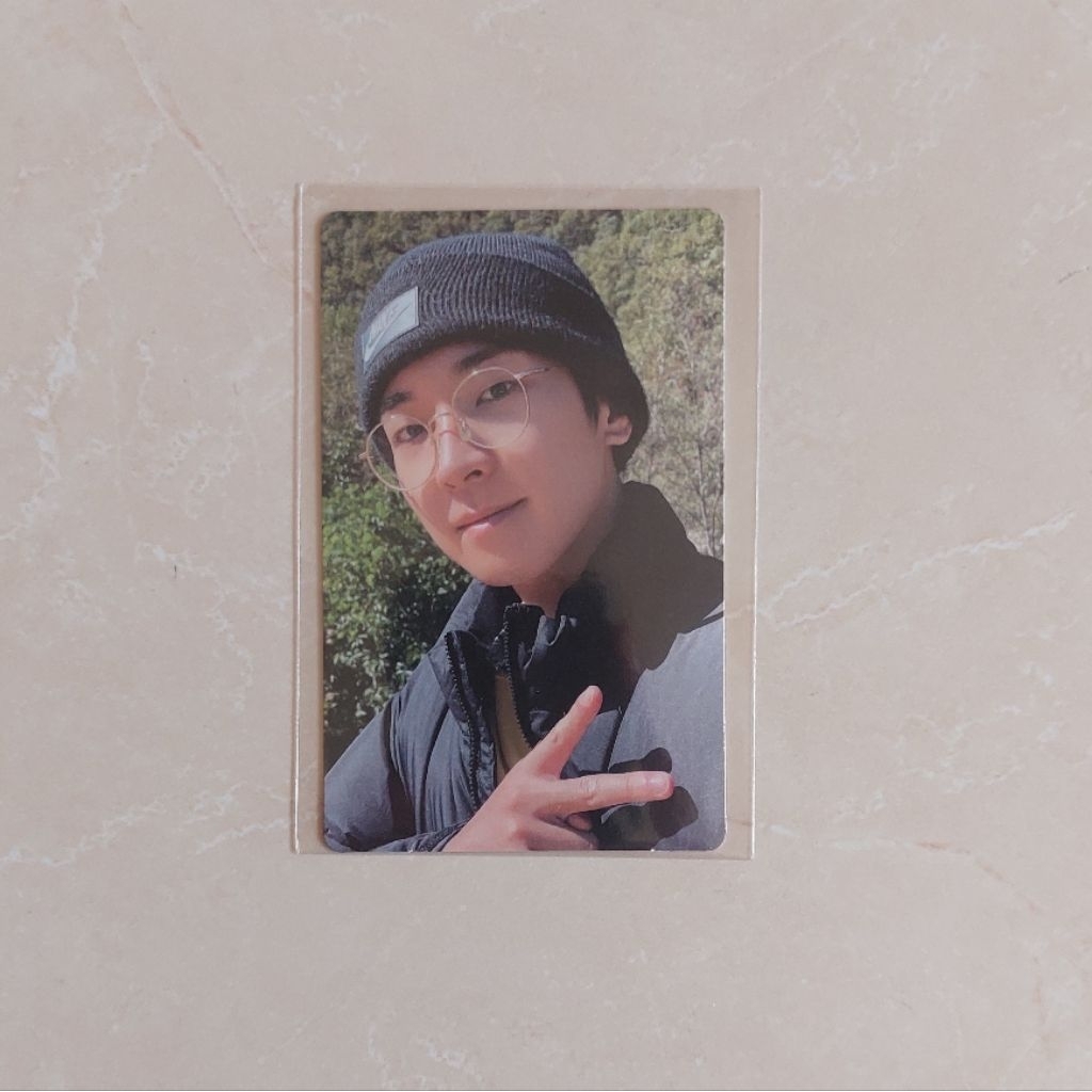OFFICIAL PHOTOCARD WONWOO ITS TOPI KUPLUK