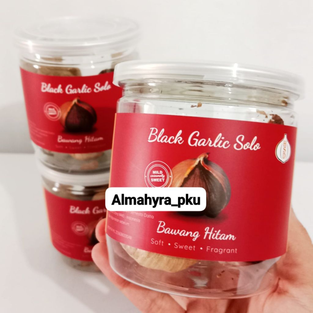 

Black Garlic Tunggal Solo Premium/ Bawang Hitam Manika