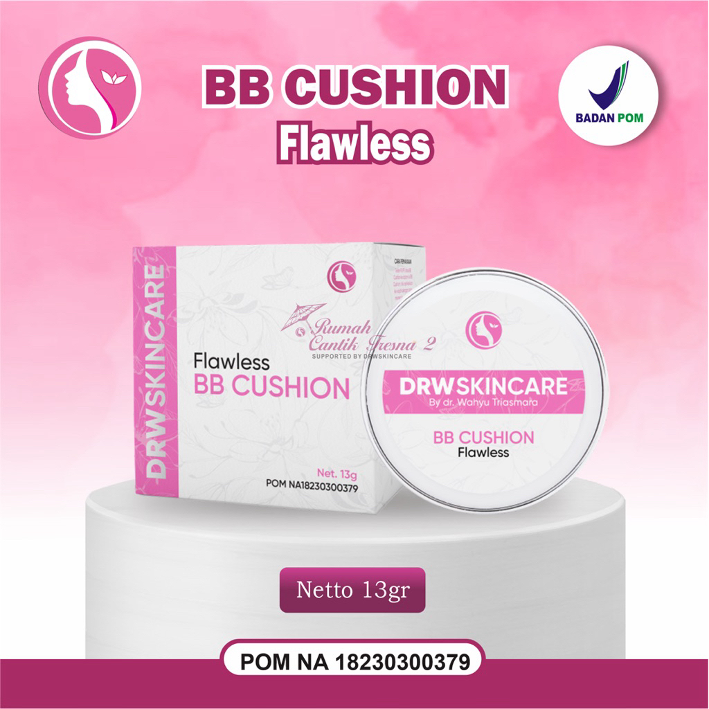 DRW SKINCARE Whitening BB Cushion Air Cushion Bedak Plus Foundation glow
