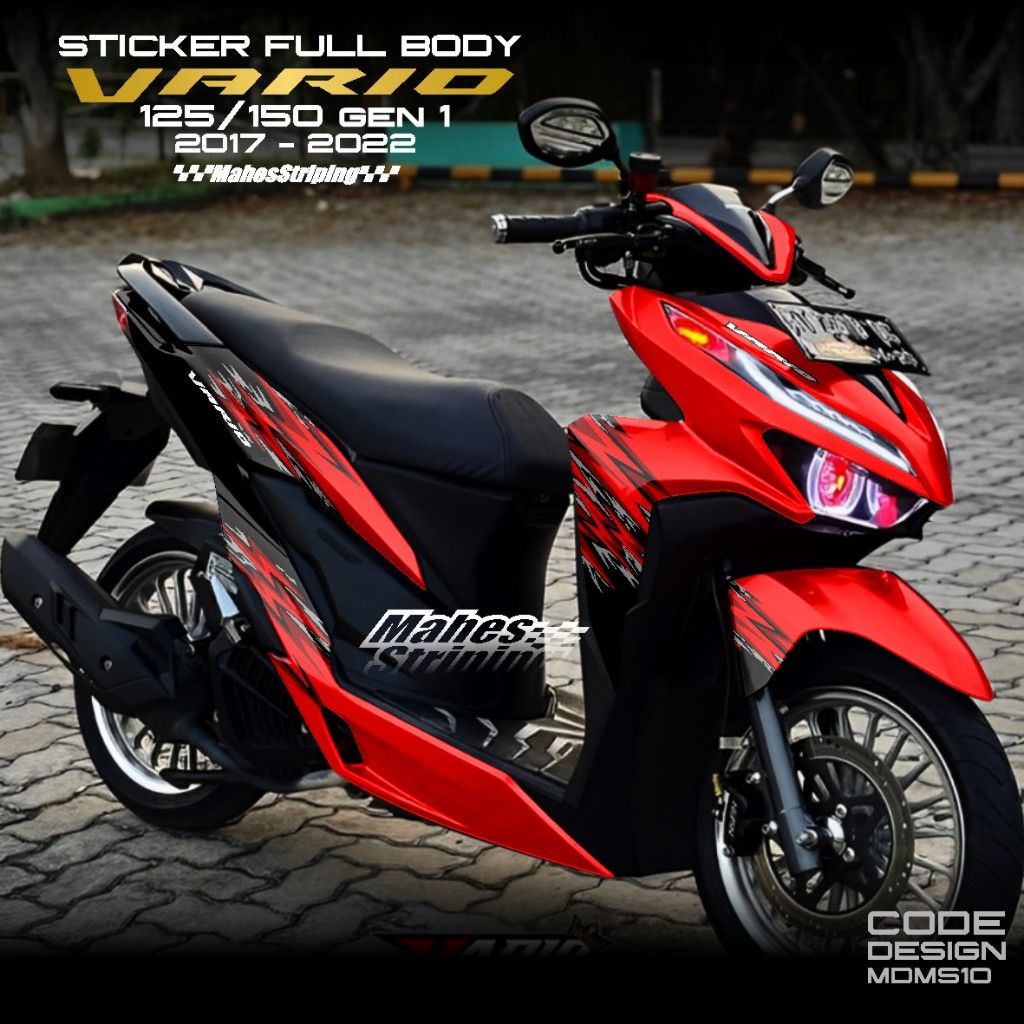 COD Decal Sticker Vario 125/150 New Full Body - Stiker Aksesoris Vario 125 gen1 2017-2022