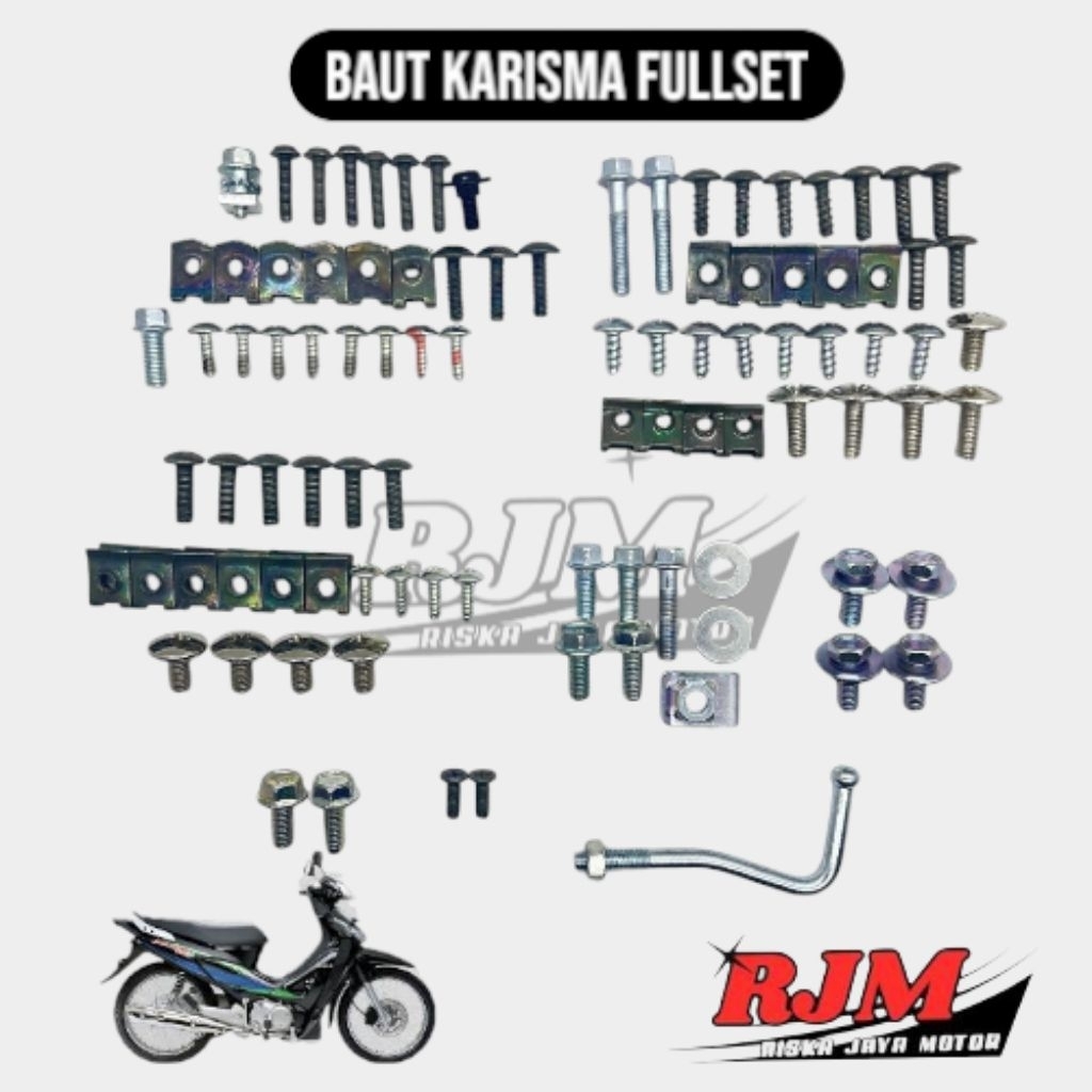 baut body karisma Full Set / baut body karisma 125 / baut karisma full set