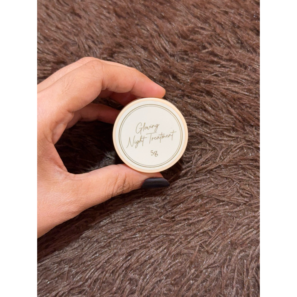 glowing night cream dari gb skincare