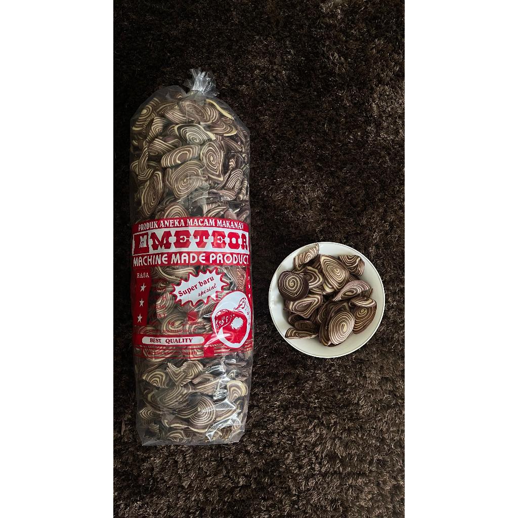 

Sehati Snack - Kuping Gajah Coklat Bulat Meteor / PANDANSARI Cemilan Enak Renyah | 250gr, 500gr Ecer