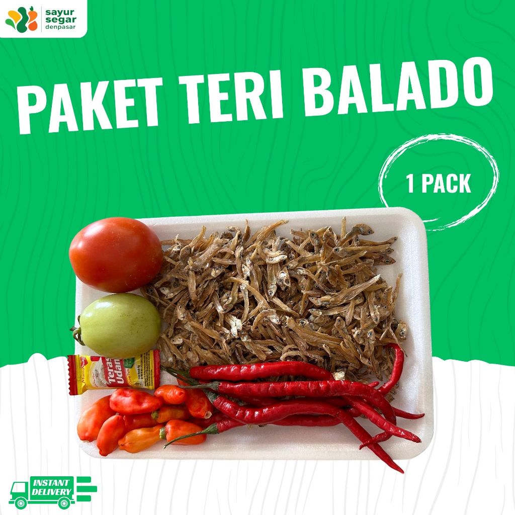 

Paket Teri Balado 1 pack - Sayur Segar Denpasar