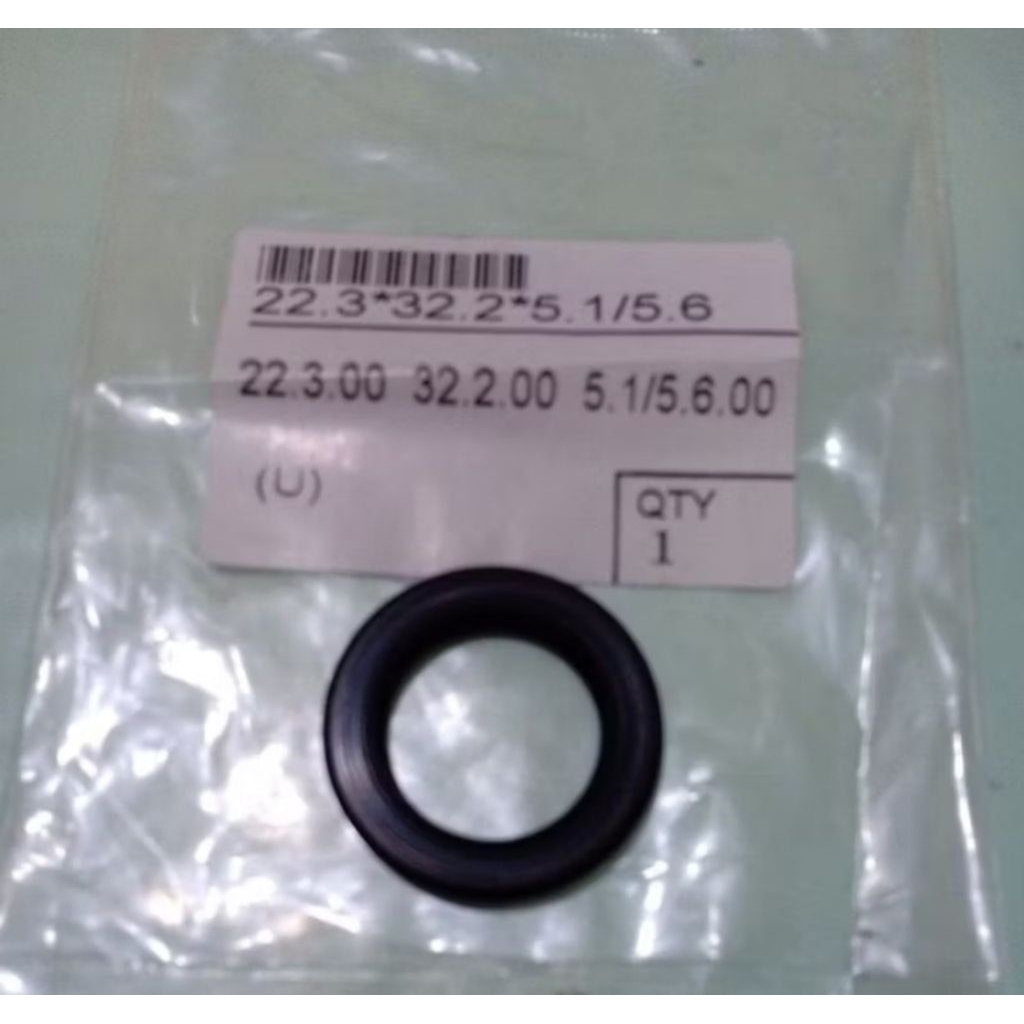 Ooil seal power steering Canter ps125 ps110 atas 22.3x32.2x5.1/5.6 ORI lelangan 2012 ke atas