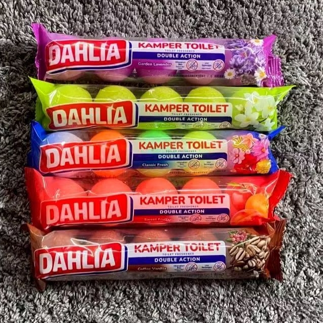 Dahlia Kamper Toilet Kamper Pewangi Kamar Mandi