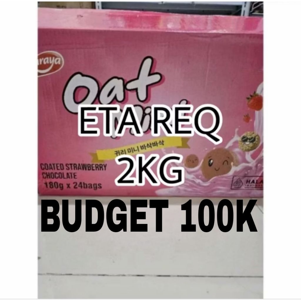 

BOX OAT MINI PINK 3KG