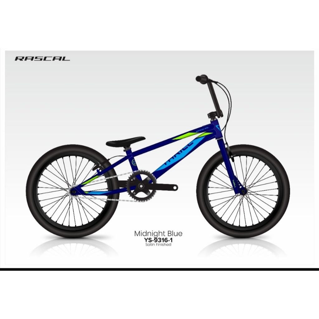 Sepeda Thrill BMX 20 inch Rascal Frame Alumunium