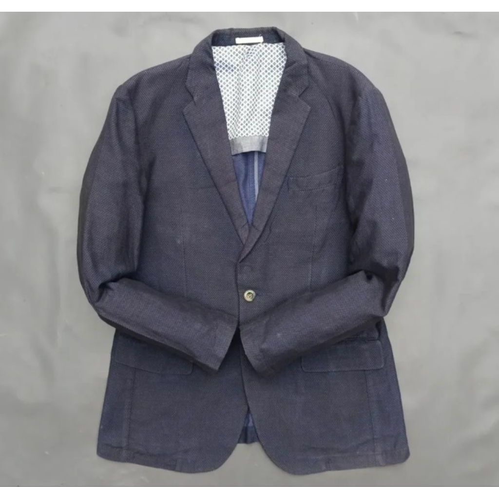 L05/ziozia/size L/jas motif /jas casual pria /blazer murah motif/blazer unisex