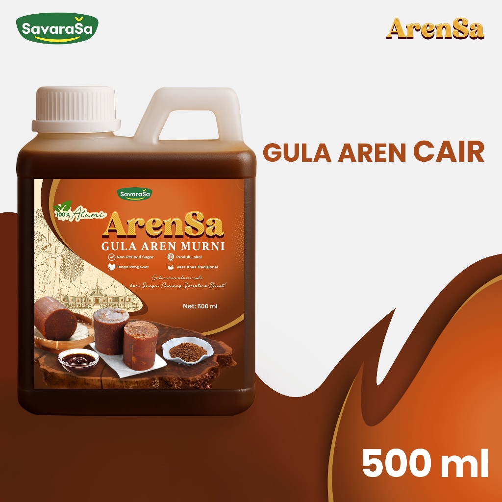 

Arensa Gula Aren Cair Murni 500 ml