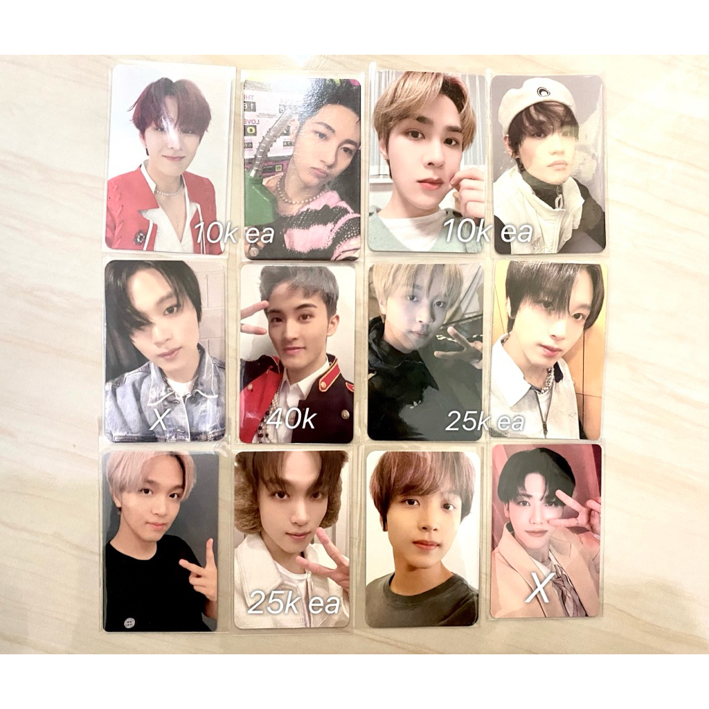 [READY GO BUIBU] Pc photocard haechan nct dream 127 candy mumo yzy hot sauce beatbox 2 baddies tc tr