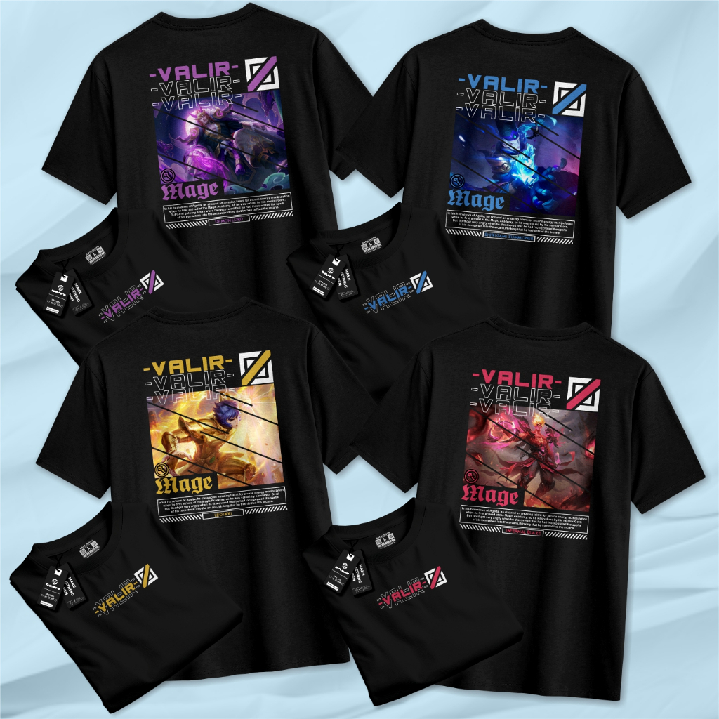 KAOS VALIR MAGE MOBILE LEGEND PRIA WANITA ORIGINAL HACS CLOTH PREMIUM QUALITY