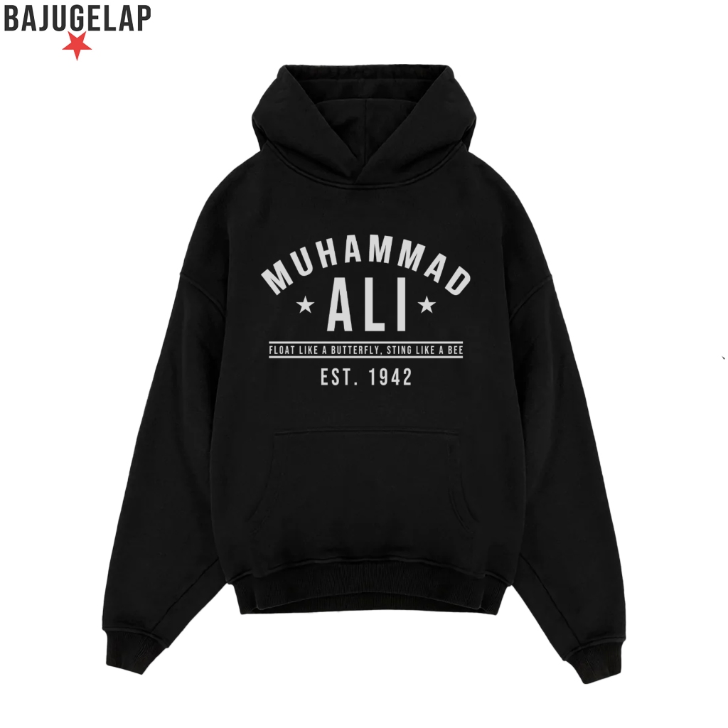 Jaket Hoodie MUHAMMAD ALI keren 