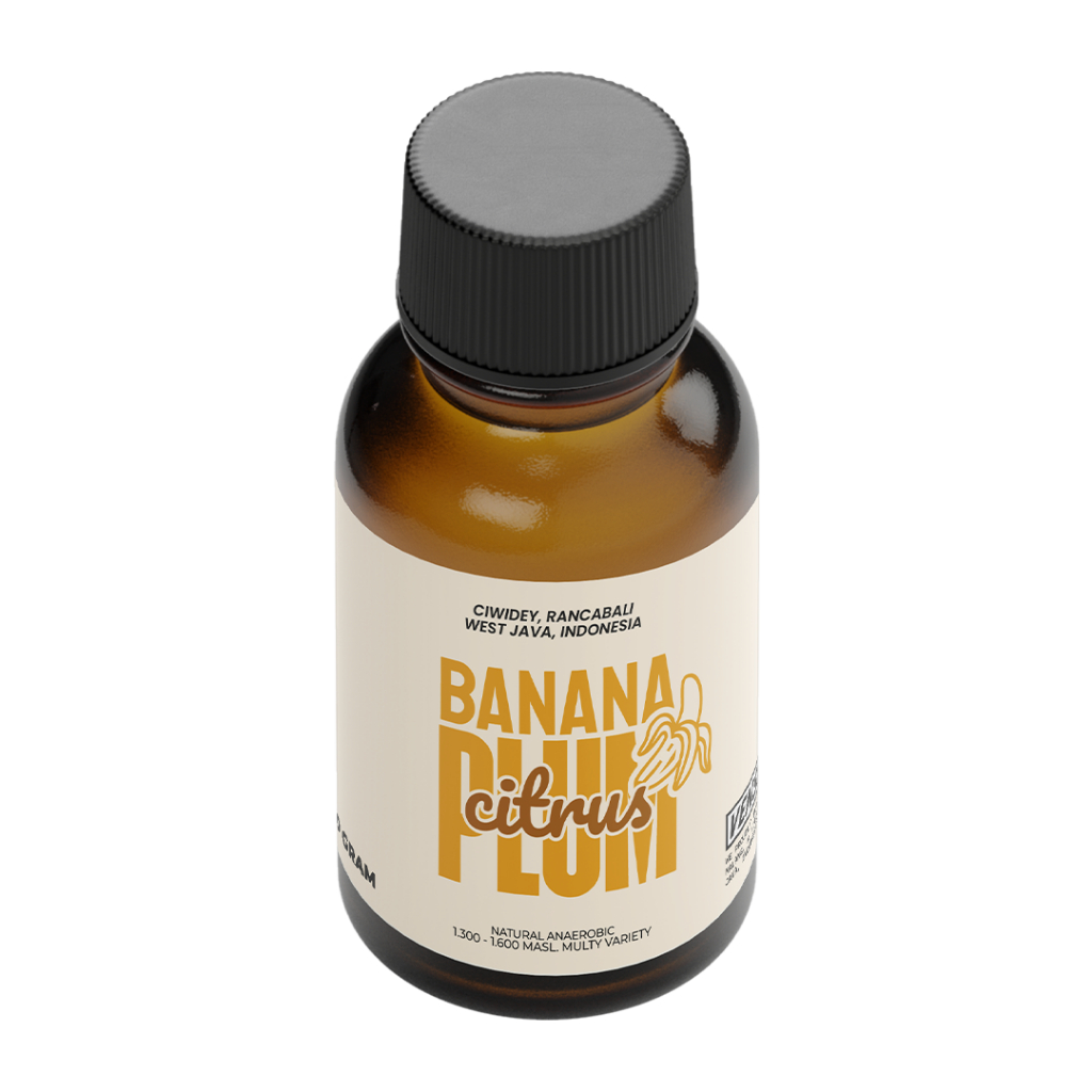 

Kopi Banana Plum Citrus Natural Anaerobic Process 160g