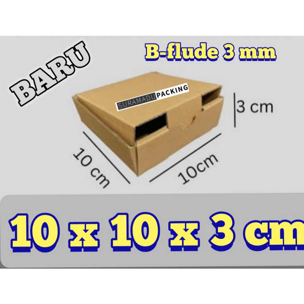 

Kardus box packing DIE CUT 10x10x3 cm bahan B-flude 3mm DIE CUT PIZZA kardus box packing Die cut pizza Kardus box karton packing 10x10x3 cm Packing Polos dan Tebal 3mm B FLUDE