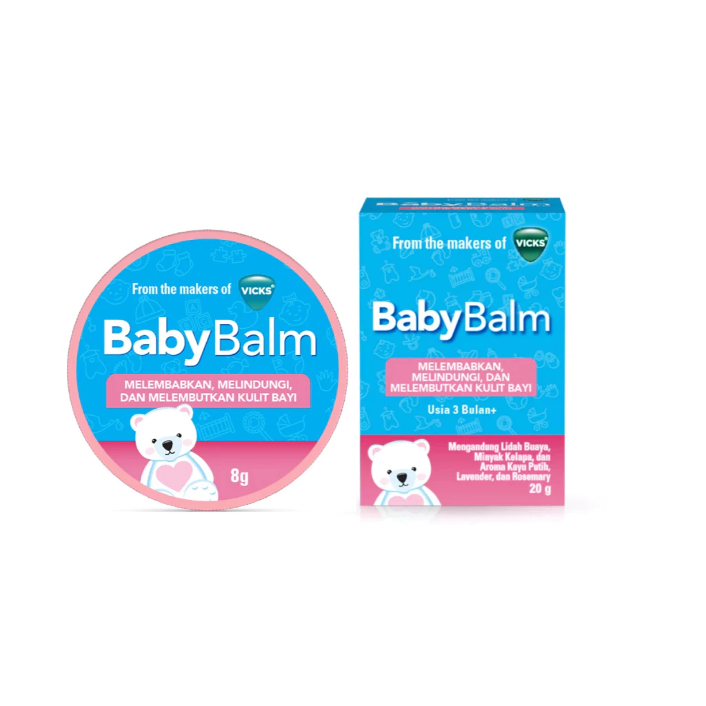 From The Makers Of Vicks |VICKS Baby Balm |vicks balsam bayi 8 / 20 gram