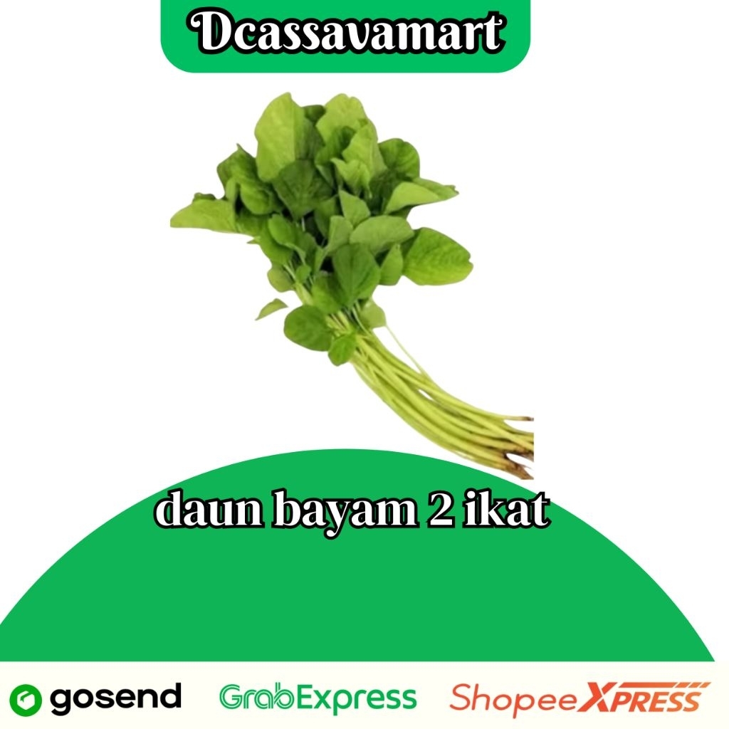 

sayuran fresh Bayam Akar Fresh 2 Ikat - paket instan 1jam sampai