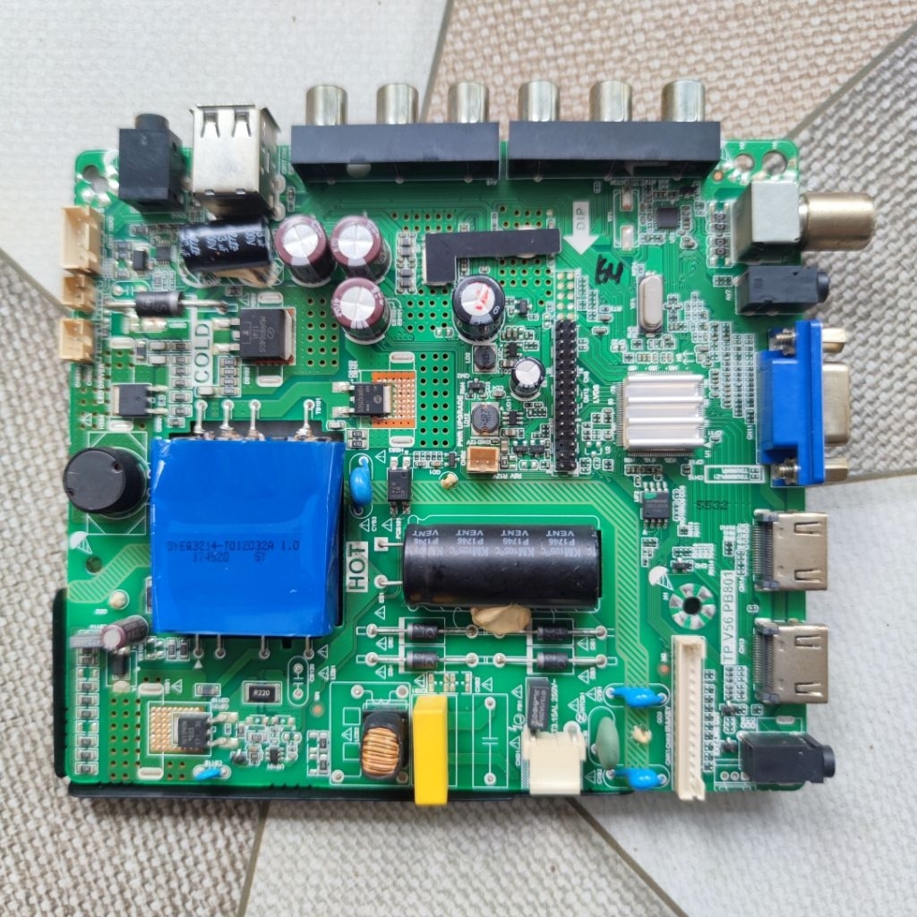 mb ori mainboard led tv Akari LE-40P88