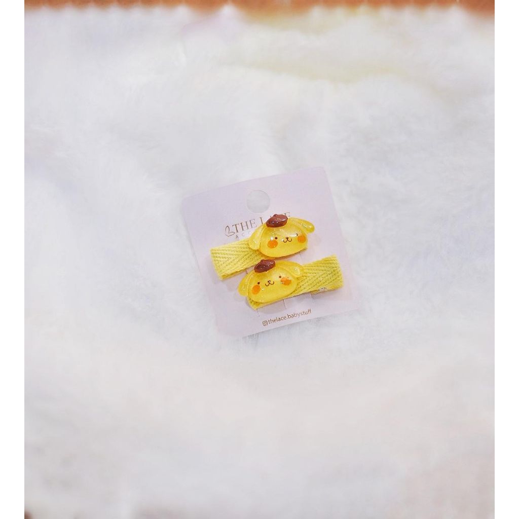 Jepit Mini Karakter pompompurin