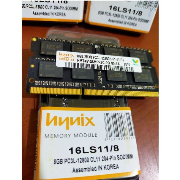 SODIMM DDR3 HYNIX 8 GB PC 12800