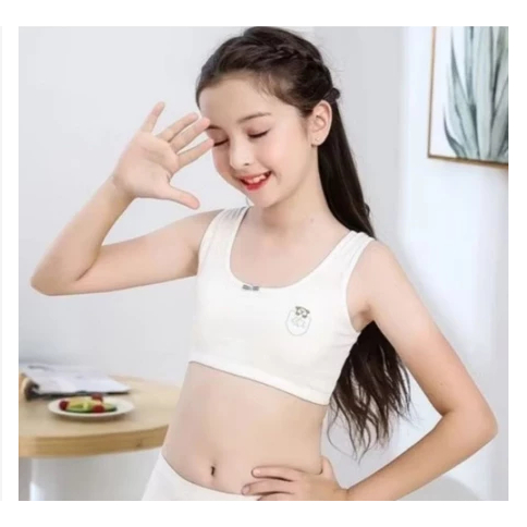 Miniset Remaja Anak SD SMP / Busa Lepas Pasang / Bh Anak Perempuan Katun
