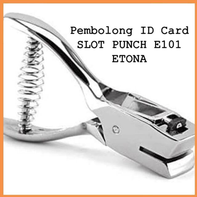 

Pembolong ID Card SLOT PUNCH E101 ETONA Untuk Label