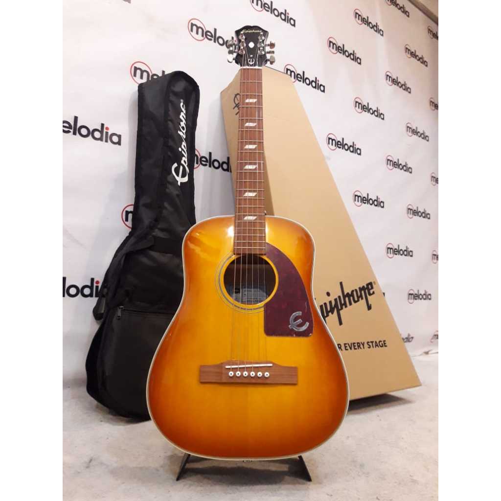 Epiphone Lil Tex Travel 3/4 Acoustic Electric Guitar
