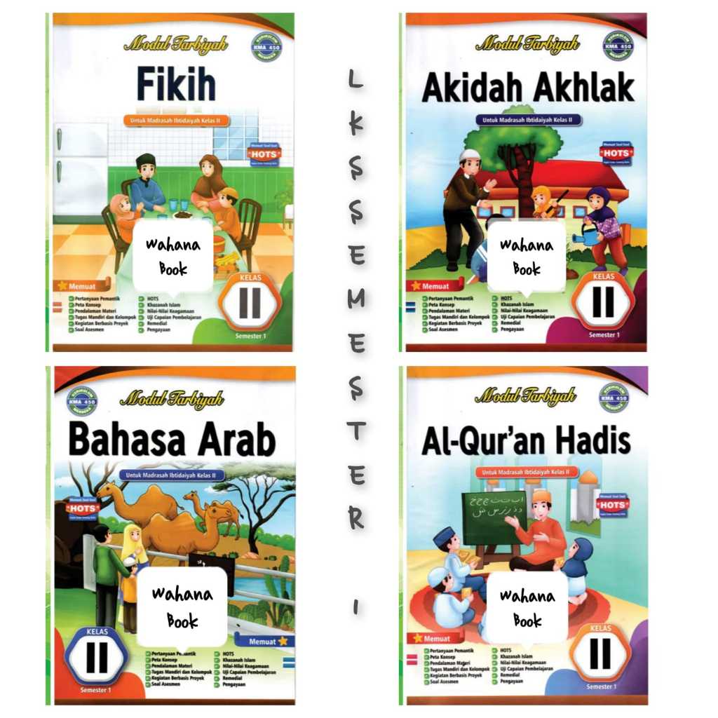 LKS Tabiyah kelas 2 mi semester 1 penerbit cv. arya duta