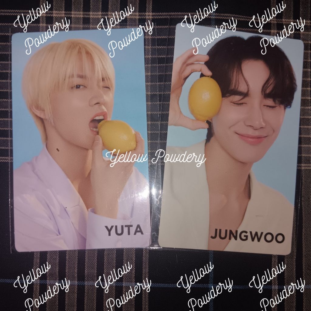 READY PHOTOCARD NATURE REPUBLIC X NCT 127 VITAPAIR C VER 2 PC JOHNNY TAEYONG YUTA DOYOUNG JAEHYUN JU