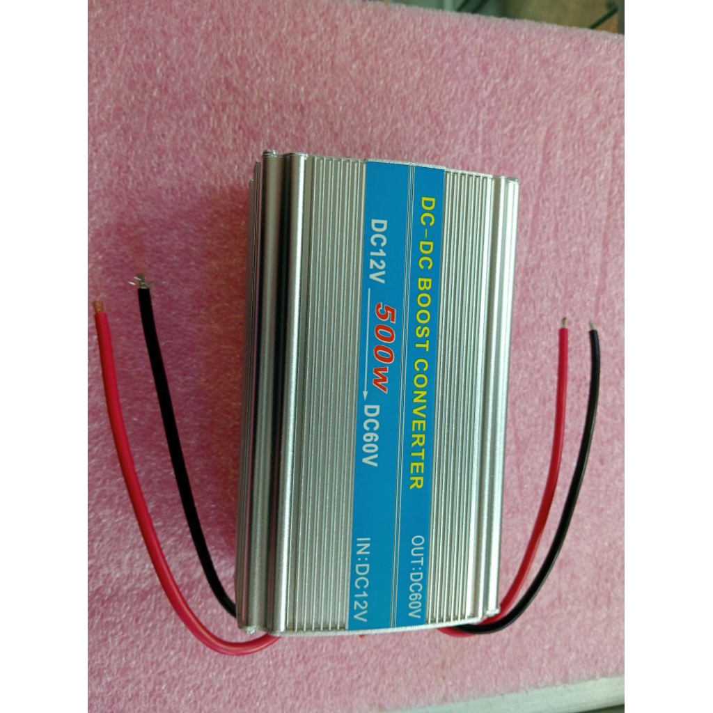 Converter DC-DC Step Up DC 12V to 60V 500Watt Hight Quality