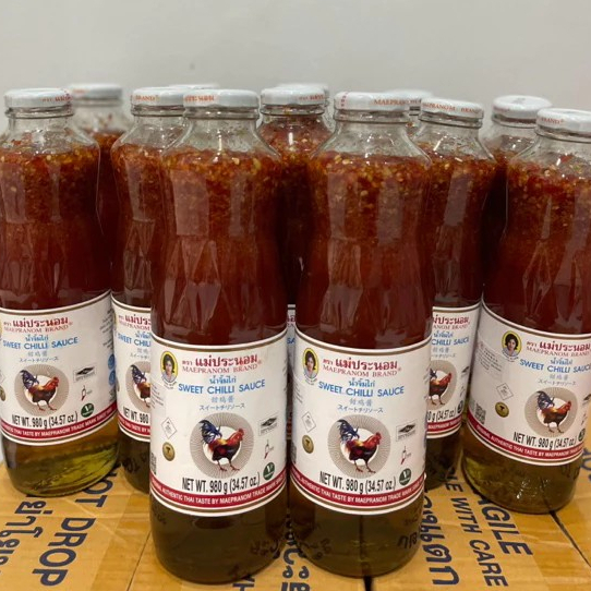 

Sweet Chilli Sauce / Saus Thailand Chili 980 Gr Free Bubble