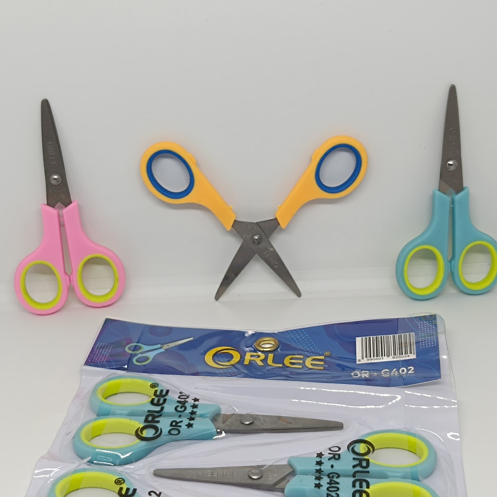

GUNTING ORLEE KECIL OR-G402 PER 1 PCS / GUNTING STAINLESS ALAT PEMOTONG SERBAGUNA (harga 1PC)