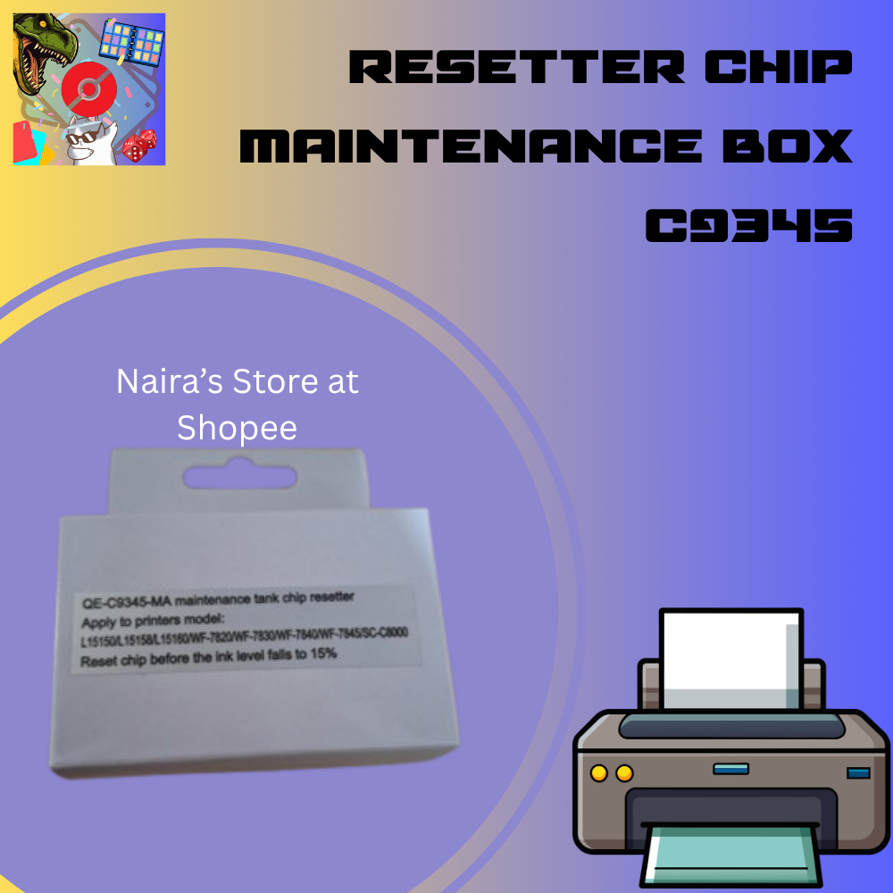 Resetter Chip Maintenance Box C9345