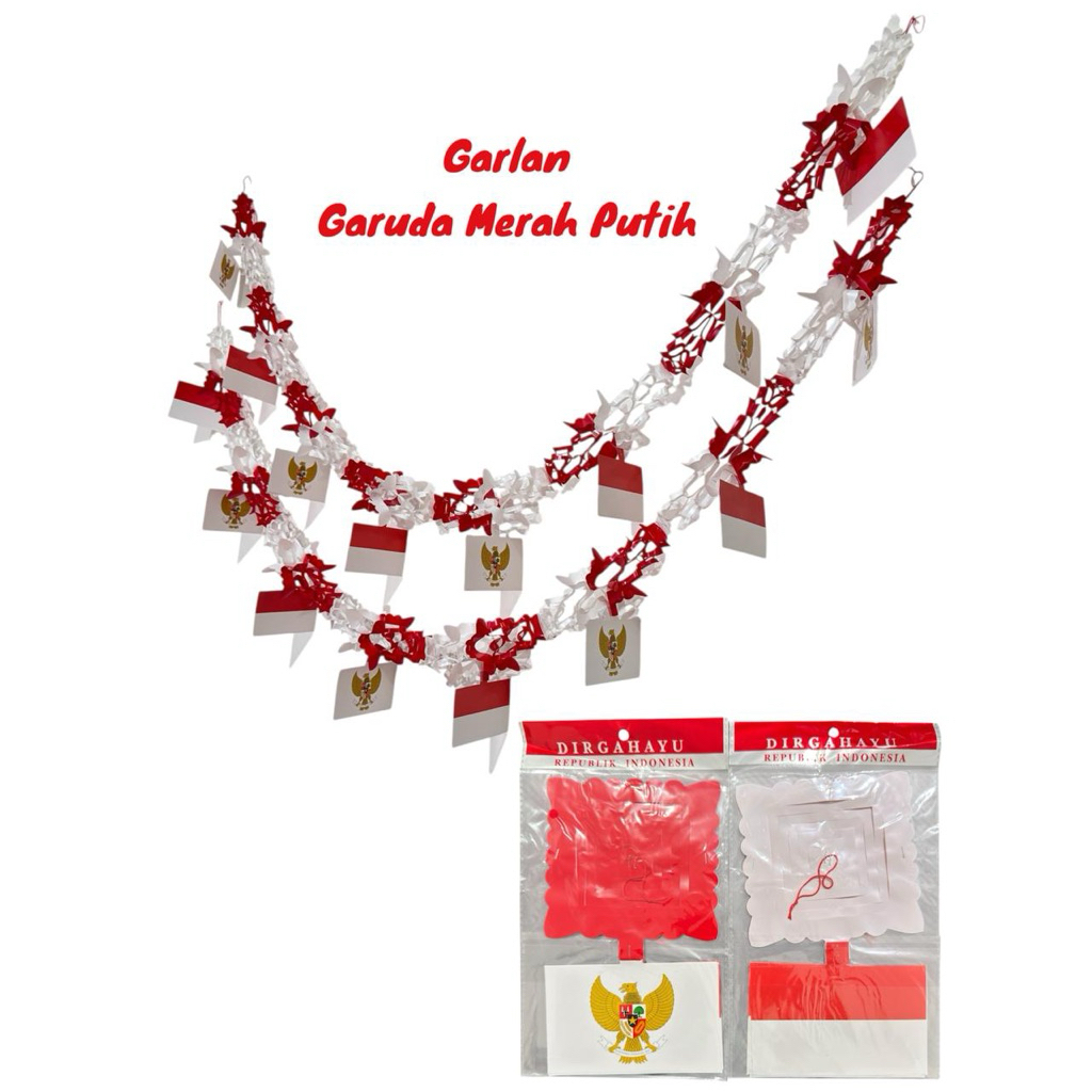 Garland Garuda Merah Putih