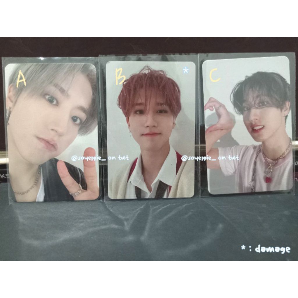 photocard han jisung straykids