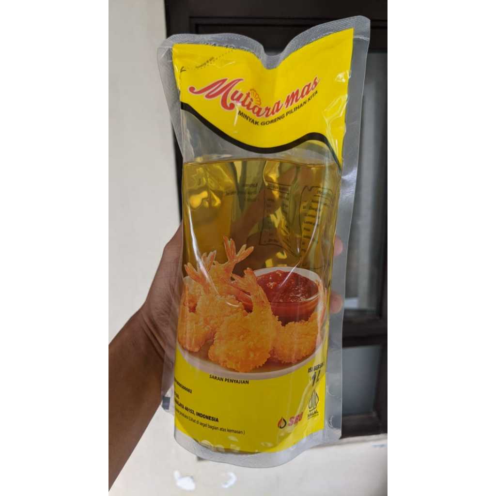 

Minyak Goreng Premium Mutiara Mas 1 Liter Kemasan Pouch