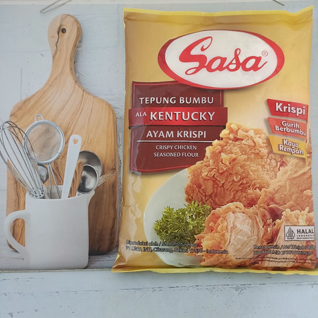 

SASA TEPUNG KENTUCKY AYAM KRISPI ( 850GR )