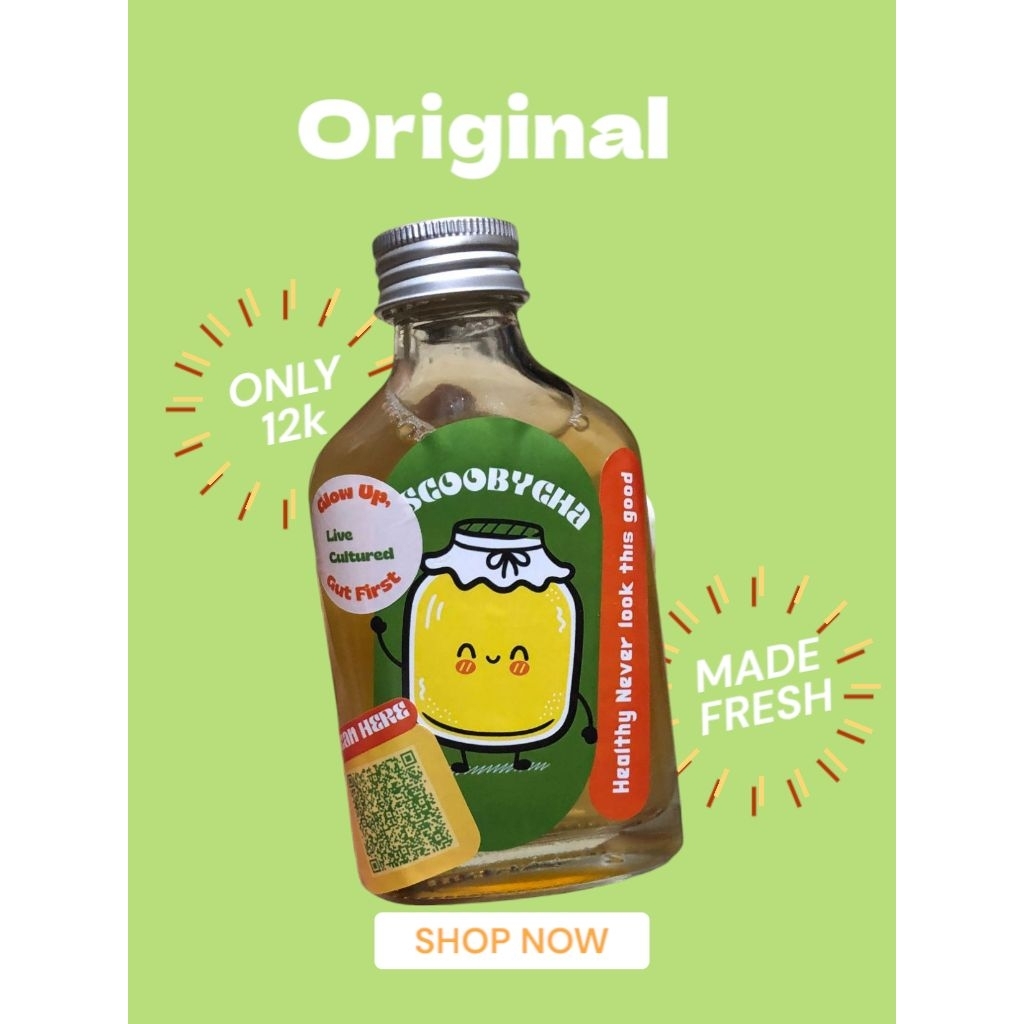 

kombucha original scoobyCha 100 ml
