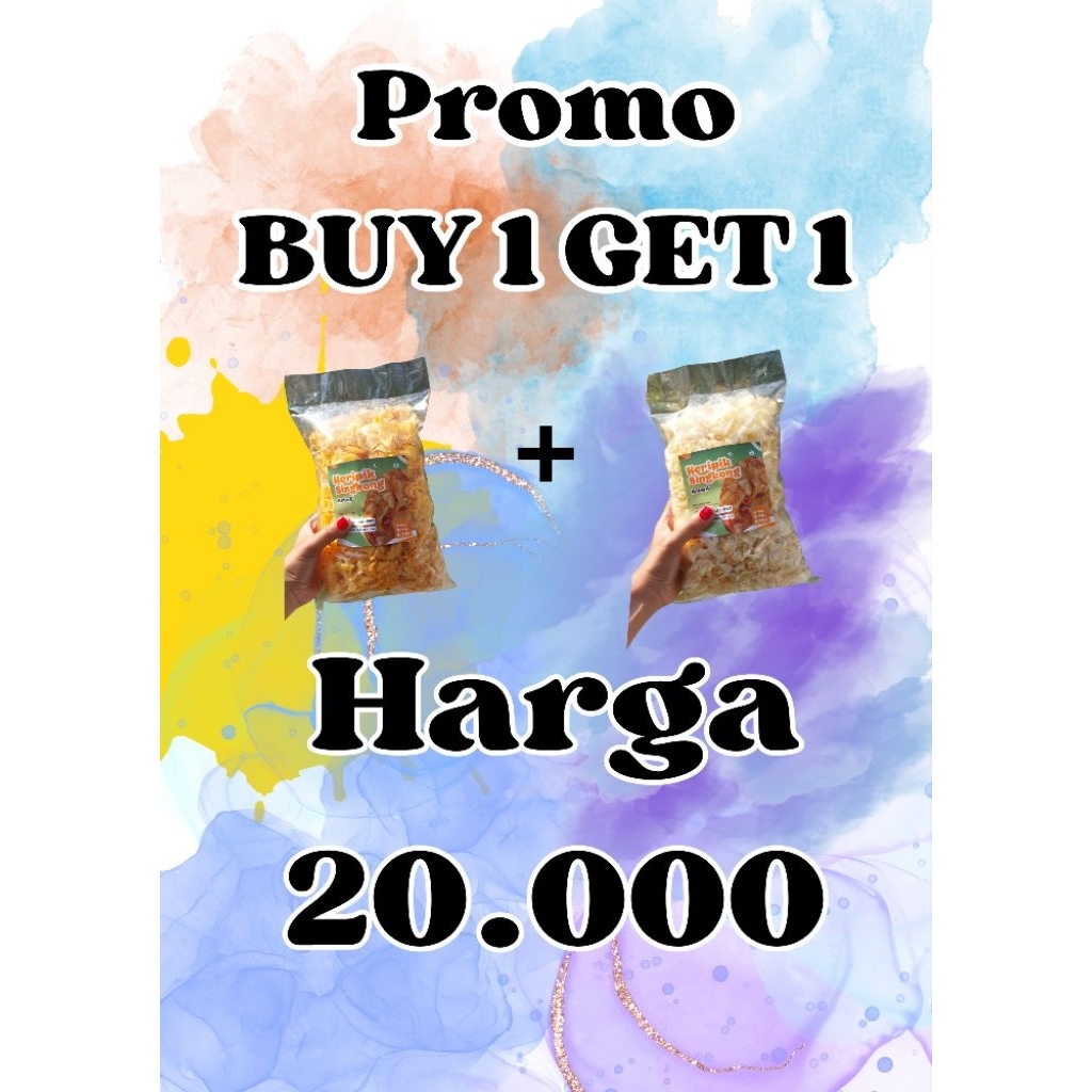 

PROMO CEMILAN KERIPIK SINGKONG KRIWIL BUY 1 GET 1