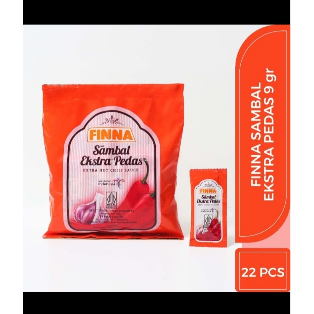 

Saus Ekstra Pedas Finna