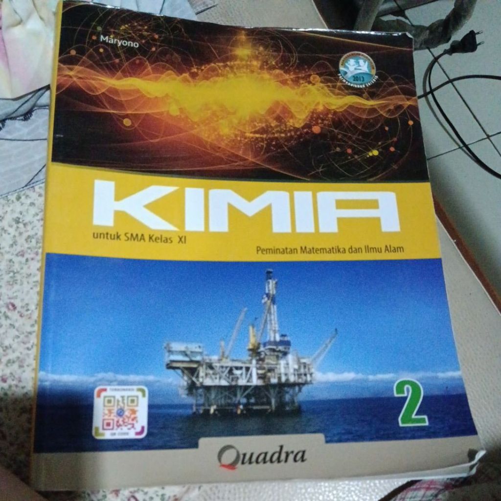 buku KIMIA 2 kelas xi . Quadra