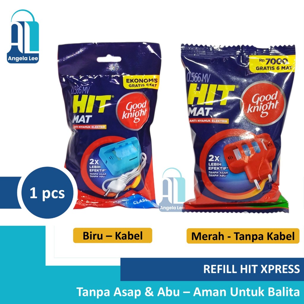 Obat Anti Nyamuk HIT MAT Elektrik Mouse kabel Alat dan Refill Isi Ulang